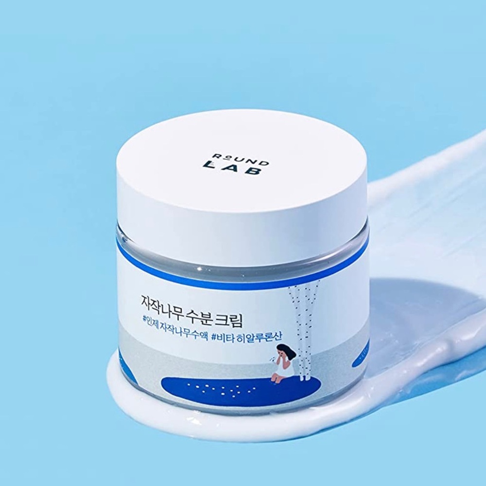 ROUND LAB Birch Juice Moisturizing Hyaluronic Acid Filling Hydrating face Cream